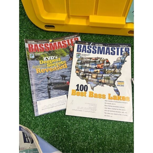 2016 Bassmaster & Bass magazine lot - Picture 2 of 8